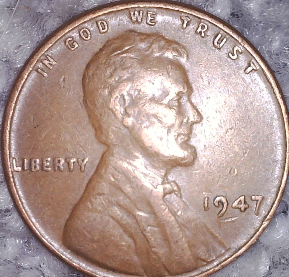 1947-Wheat-Penny.-Possible-Large-Error-On-Reverse.